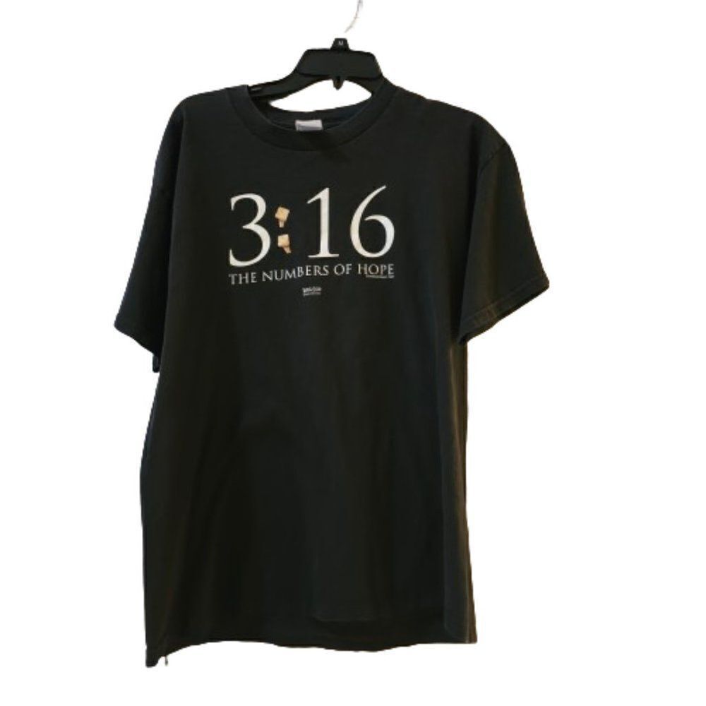 Tennessee River Men's The Number Of Hope Print Crew Neck T-Shirt Size Large